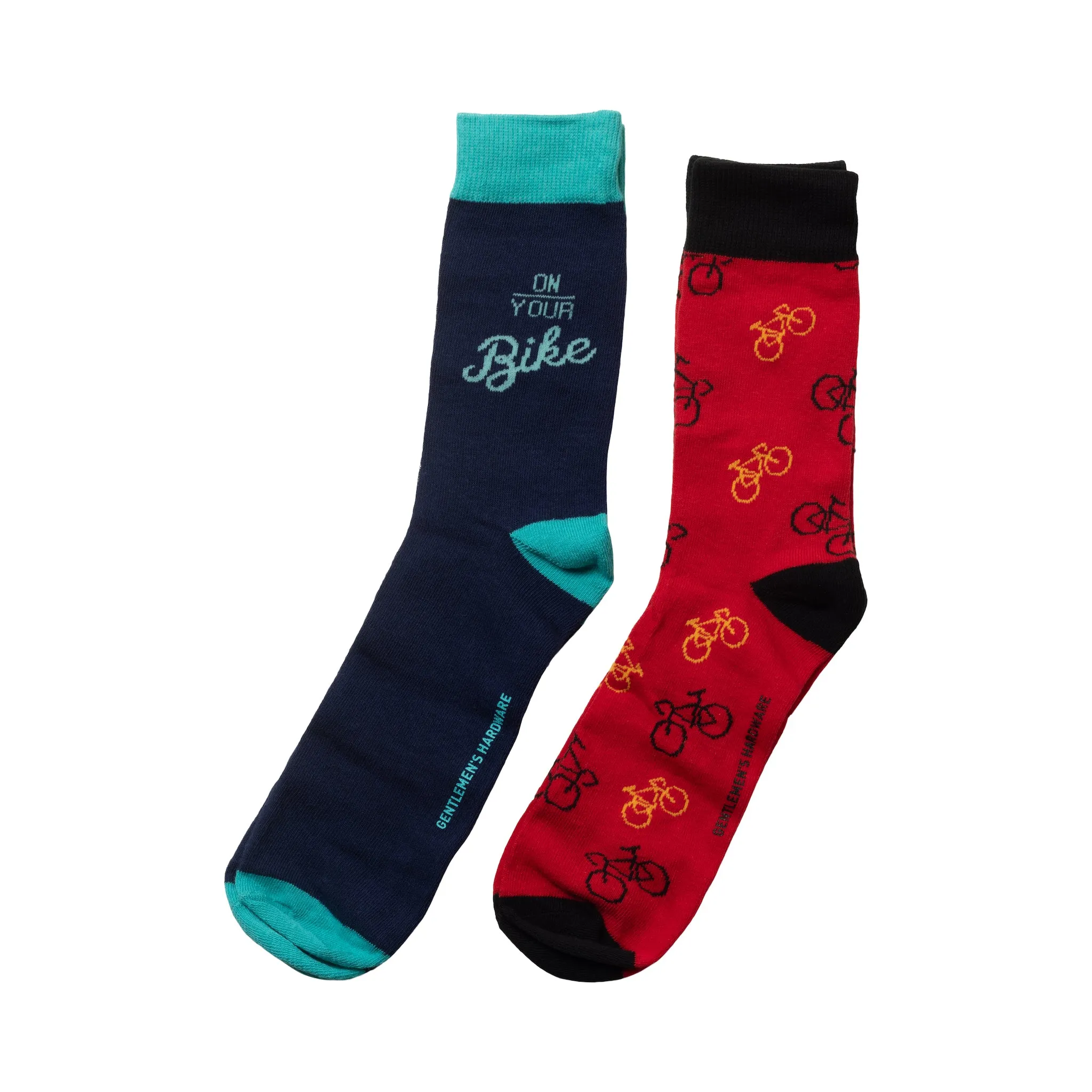 Set of 2 Bike Crew Socks