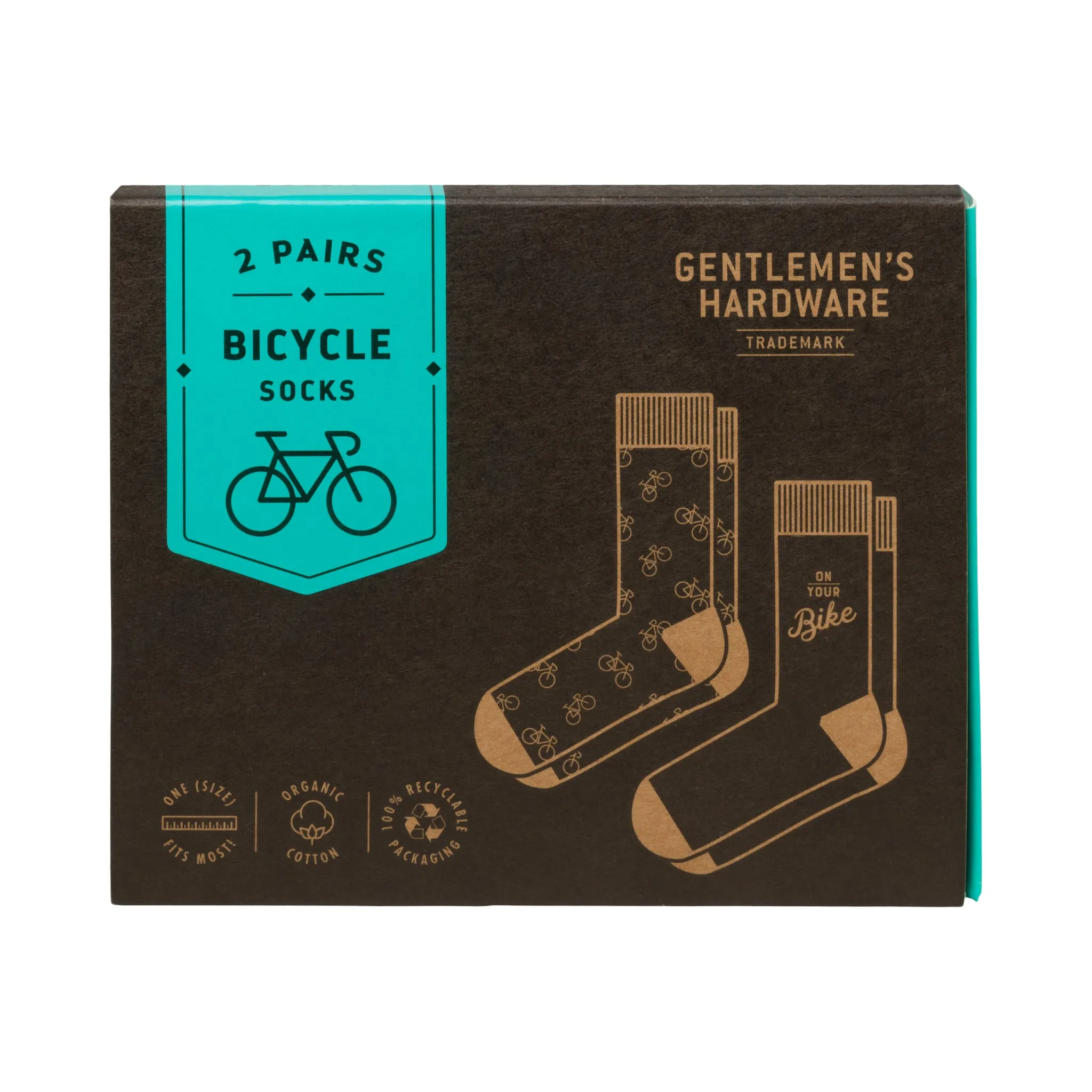 Set of 2 Bike Crew Socks