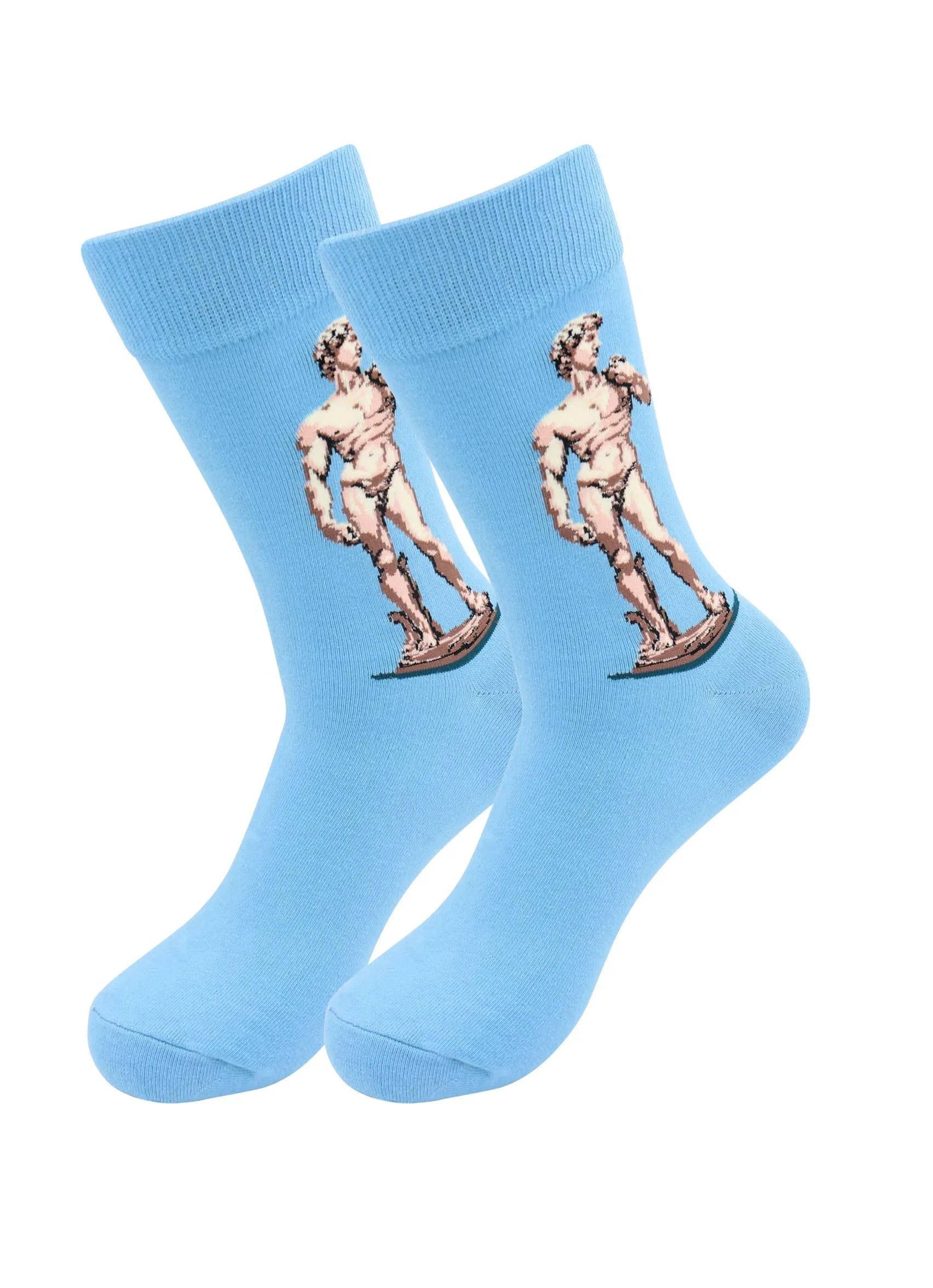 Sick Socks - David (Michelangelo) - Dress Casual Socks