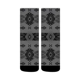 Sovereign Nation Gray Crew Socks