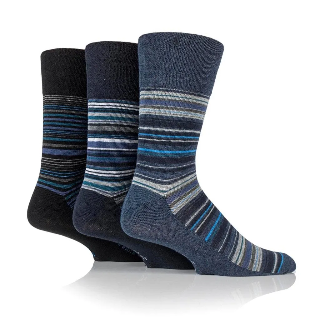 Stanley Stripe Non Binding Socks for Men