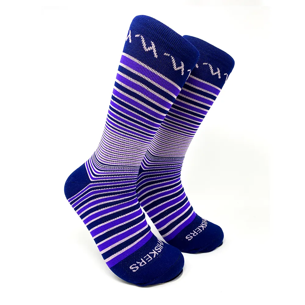 The Jacques Stripe - Purple/Navy/Lt Pink