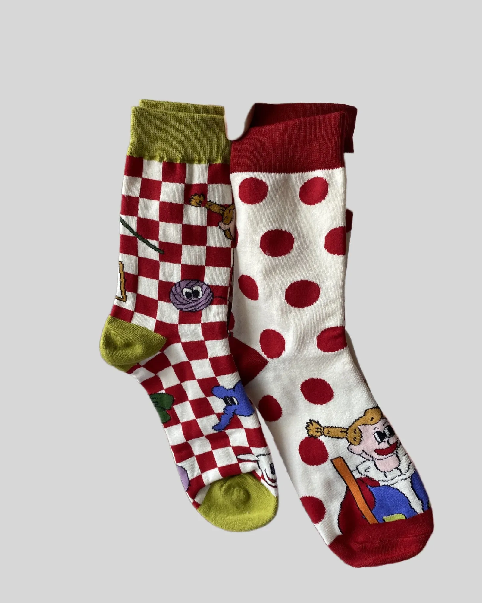 Women's Christmas Socks Colorful Fancy Soft Socks-Little girl socks