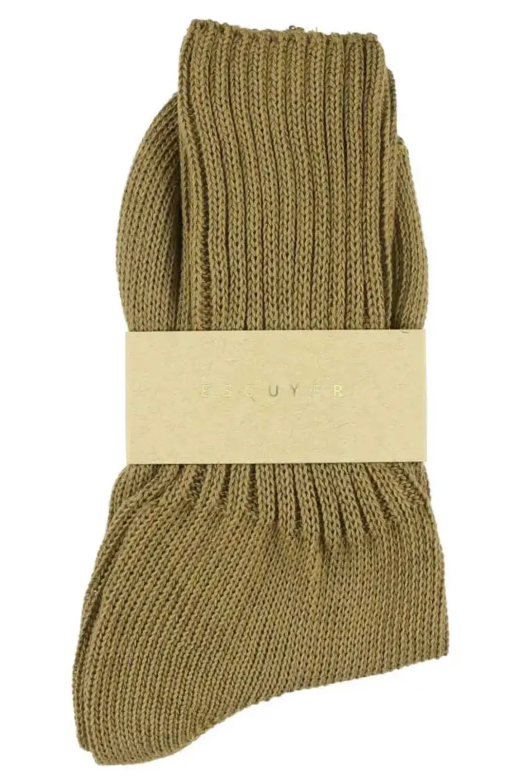 Women's Crew Socks, Olive