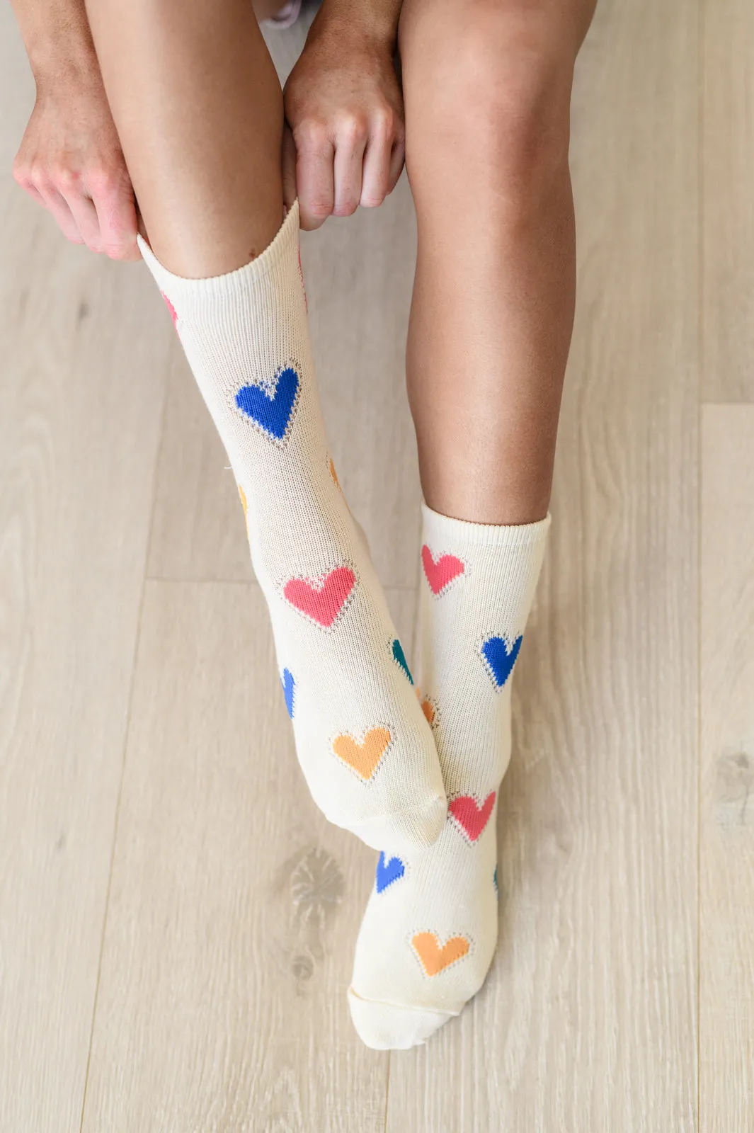 Woven Hearts Everyday Socks Set of 3