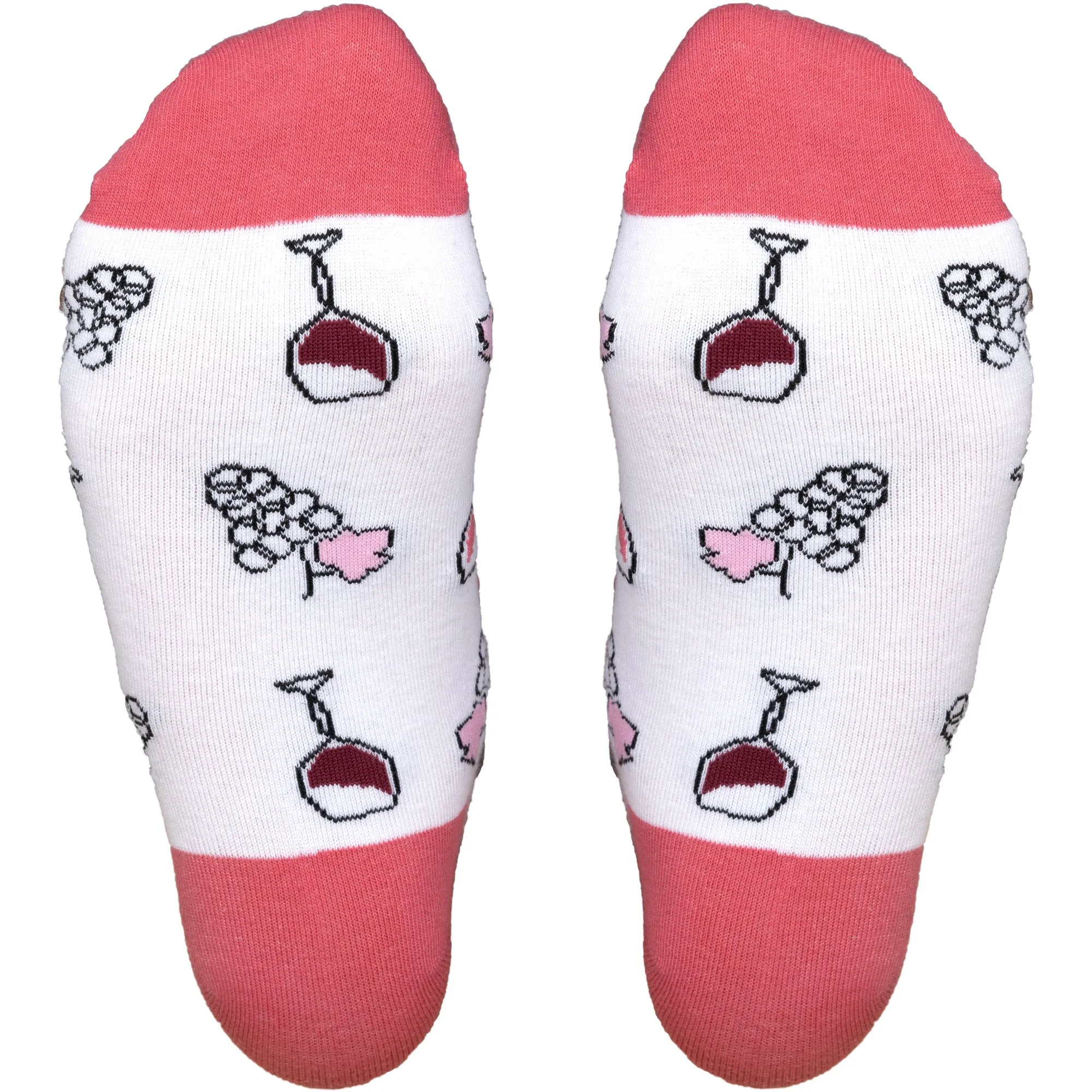 WTF Cotton Blend Socks with Silicone Bottle Stopper