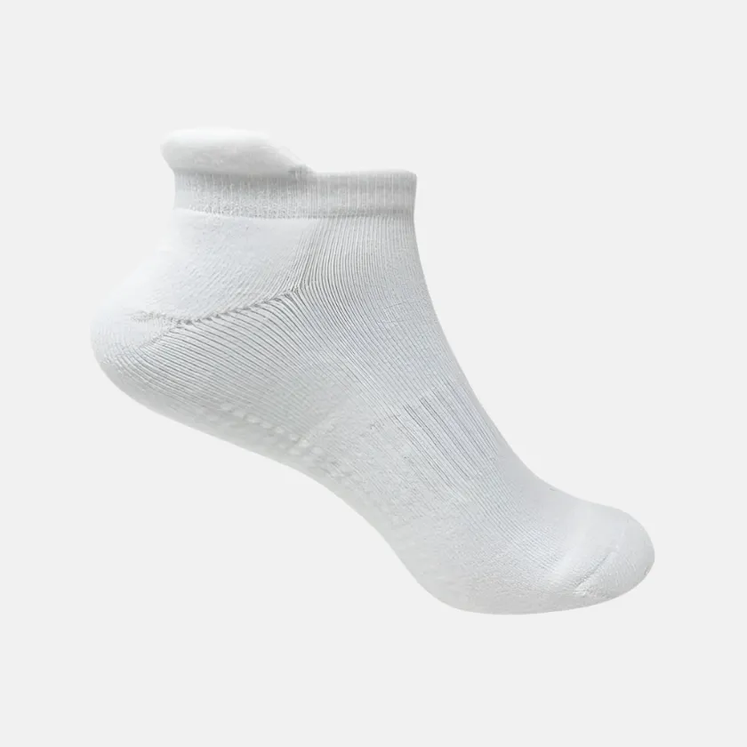 Yoga & Pilates Unisex Grip Socks -White/Black/Light Grey