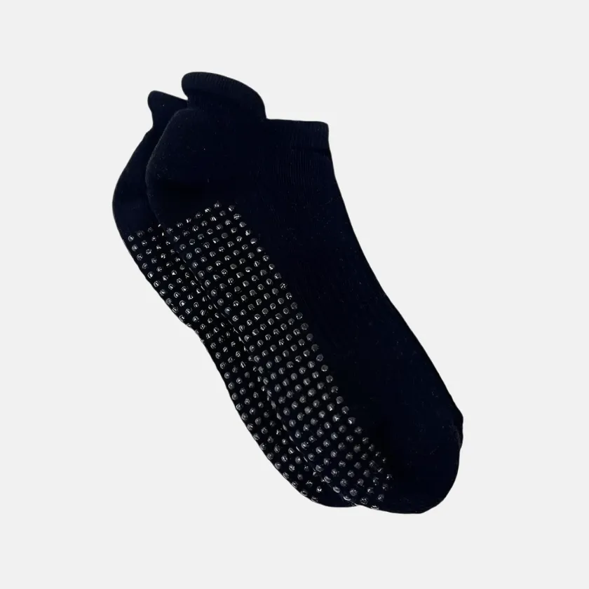 Yoga & Pilates Unisex Grip Socks -White/Black/Light Grey